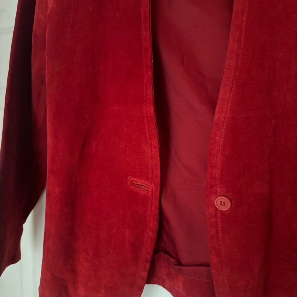 Red Women's Jacket - Picture 4 of 8